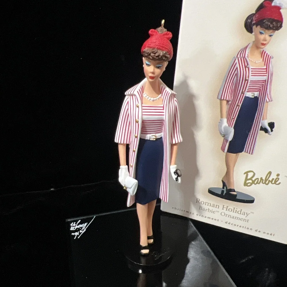 Hallmark 2007 Roman Holiday #14 Barbie Ornament; Excellent in Original Box